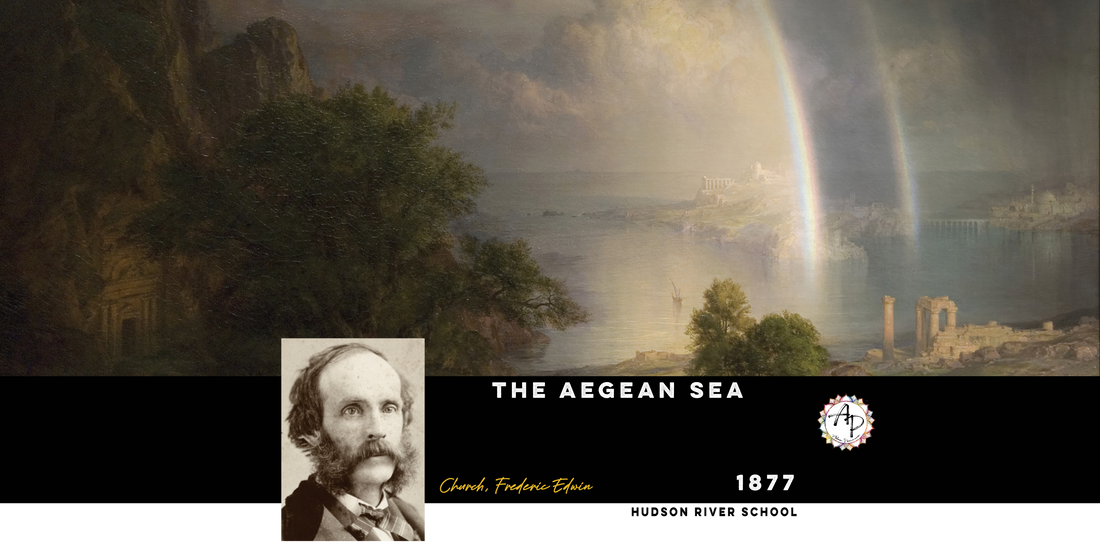 Church, Frederic Edwin - The Aegean Sea (1877)