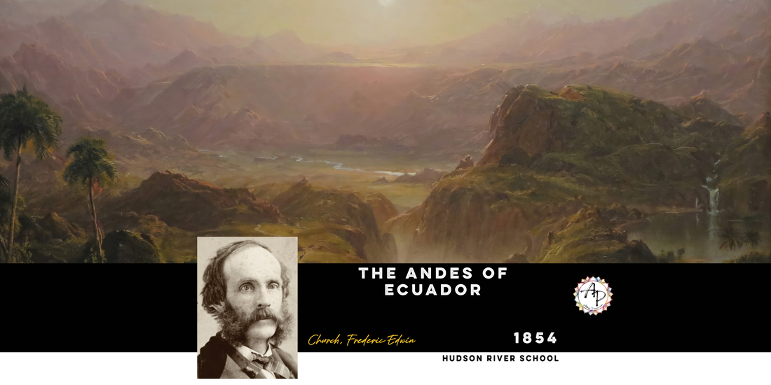 Church, Frederic Edwin - The Andes of Ecuador  (1854)
