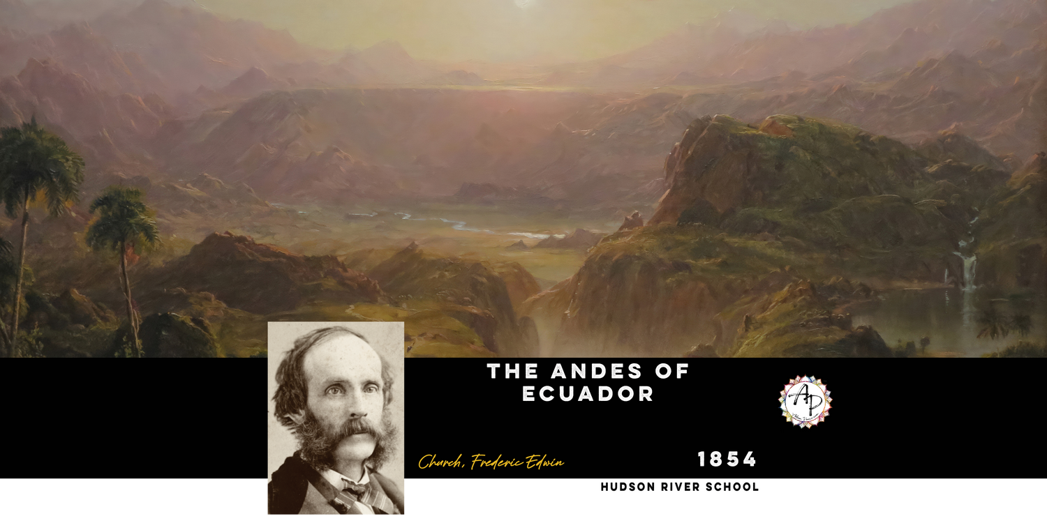 Church, Frederic Edwin - The Andes of Ecuador  (1854)