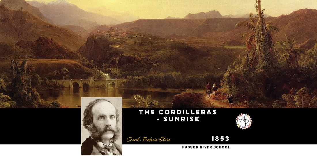 Church, Frederic Edwin - The Cordilleras - Sunrise (1853)