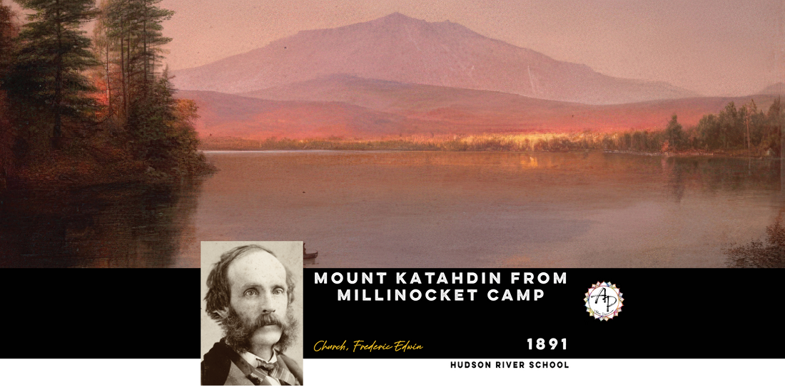 Church, Frederic Edwin - Mount Katahdin from Millinocket Camp (1891)