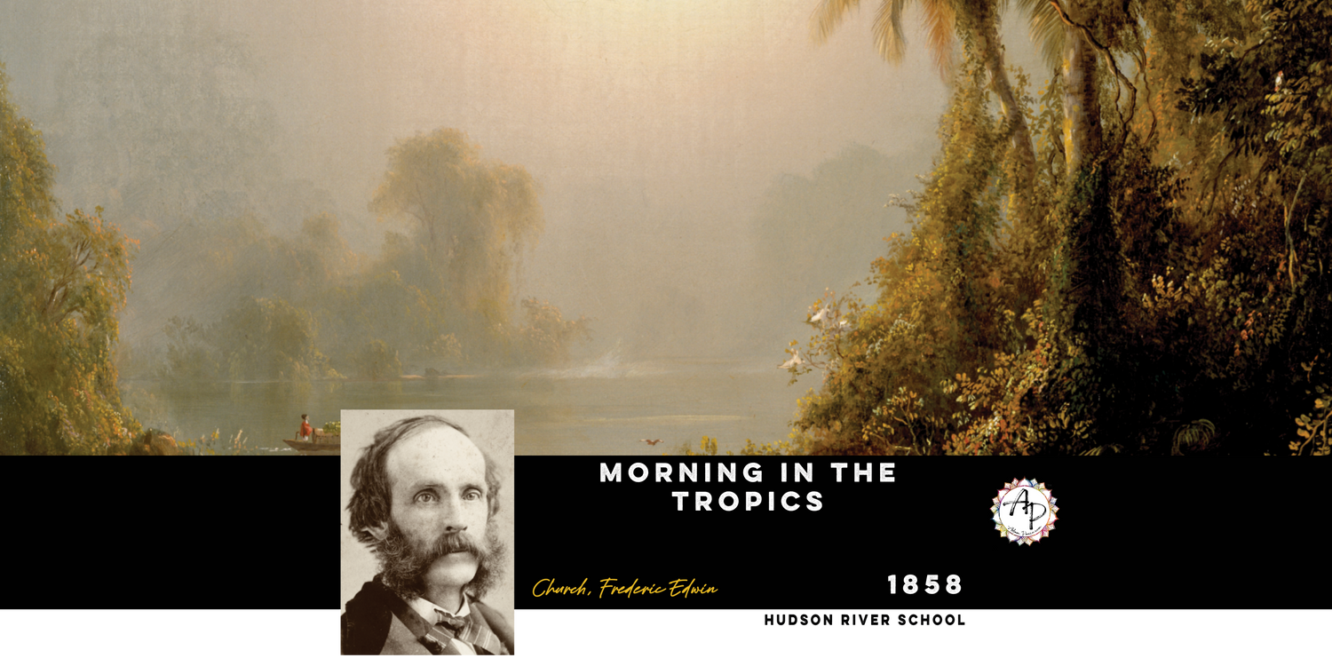 Church, Frederic Edwin - Morning in the Tropics (1858)