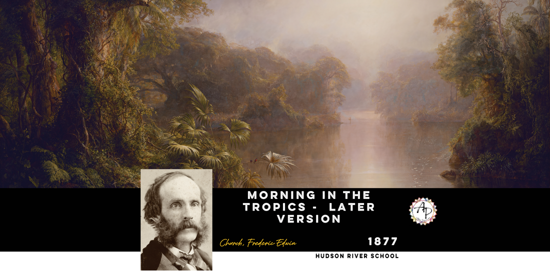 Church, Frederic Edwin - Morning in the Tropics -  Later version  (1877)