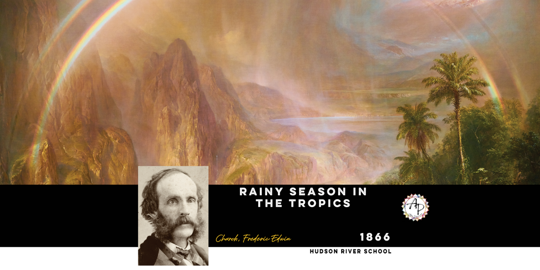 Church, Frederic Edwin - Rainy Season in the Tropics (1866)