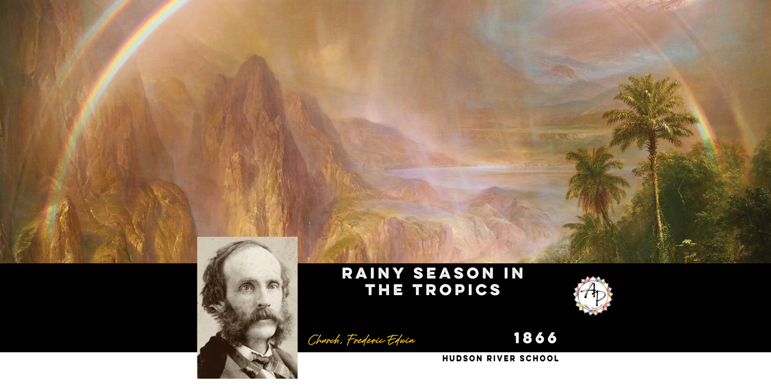 Church, Frederic Edwin - Rainy Season in the Tropics (1866)