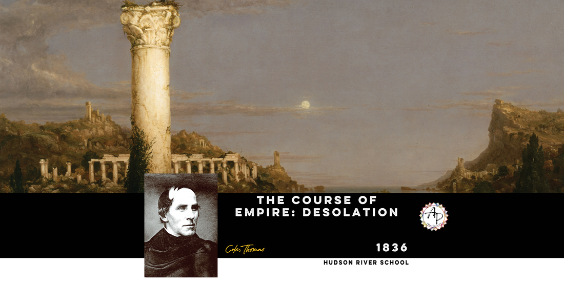 Cole. Thomas - The Course of Empire: Desolation (1836)