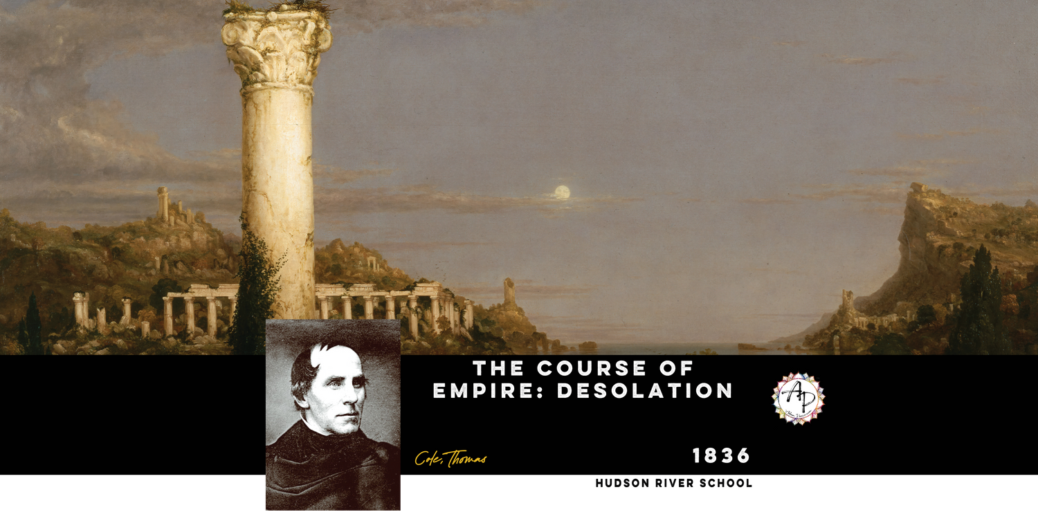 Cole. Thomas - The Course of Empire: Desolation (1836)