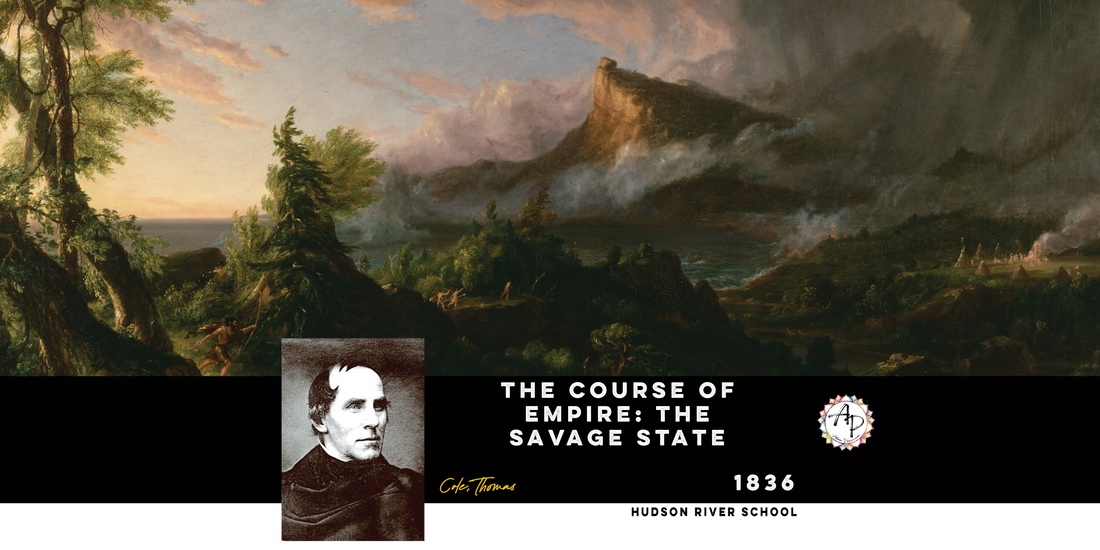 Cole. Thomas - The Course of Empire: The Savage State (1836)
