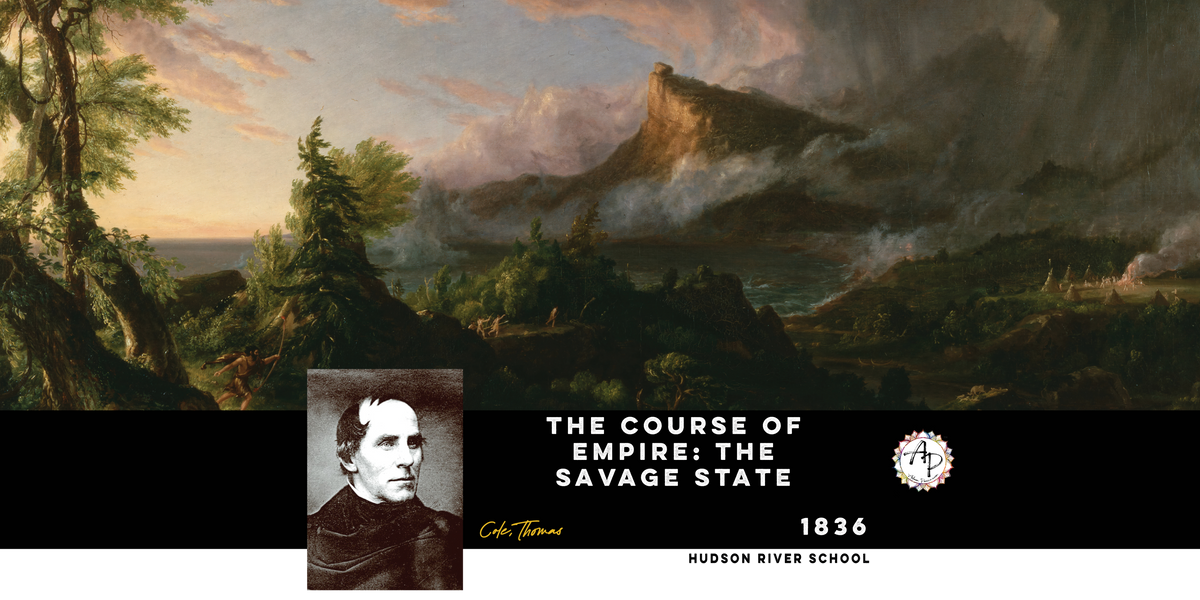Cole. Thomas - The Course of Empire: The Savage State (1836)