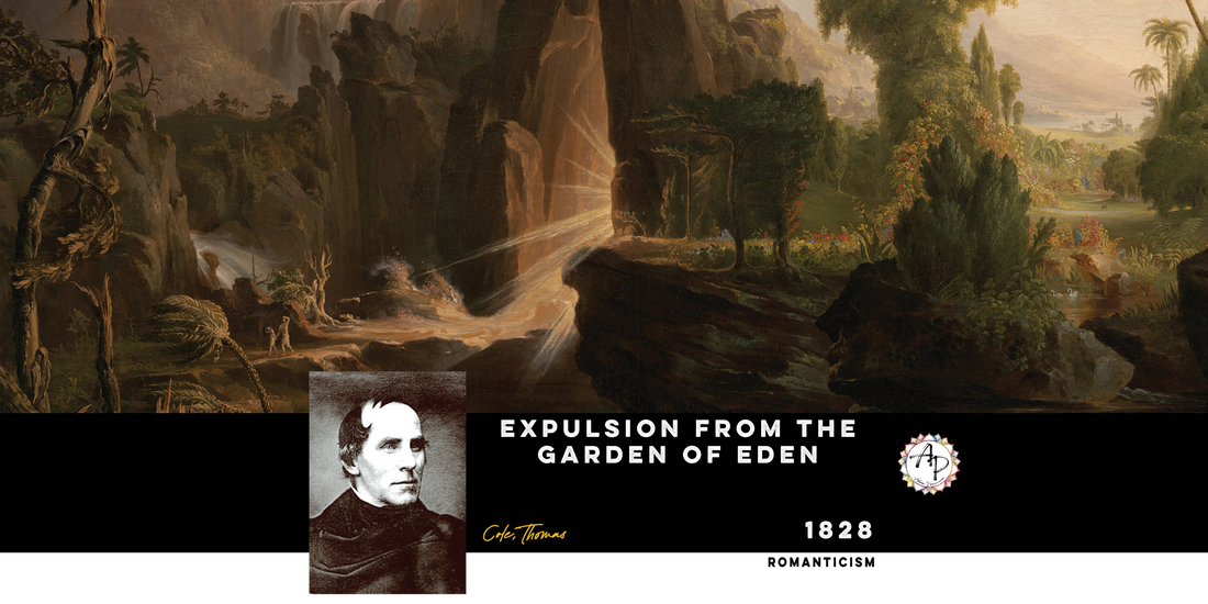 Cole. Thomas - Expulsion from the Garden of Eden (1828)