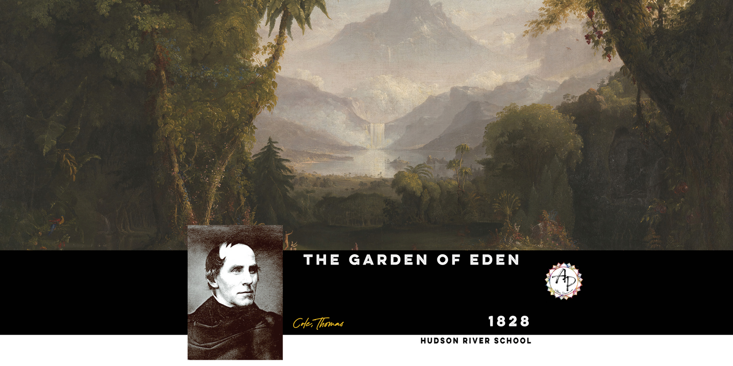 Cole. Thomas - The Garden of Eden (1828)