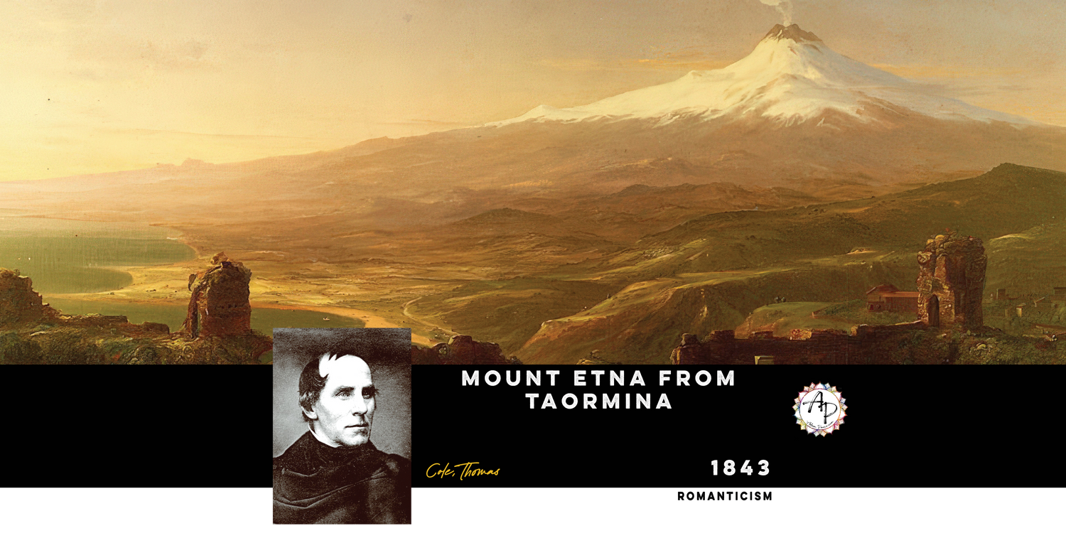 Cole. Thomas - Mount Etna from Taormina (1843)
