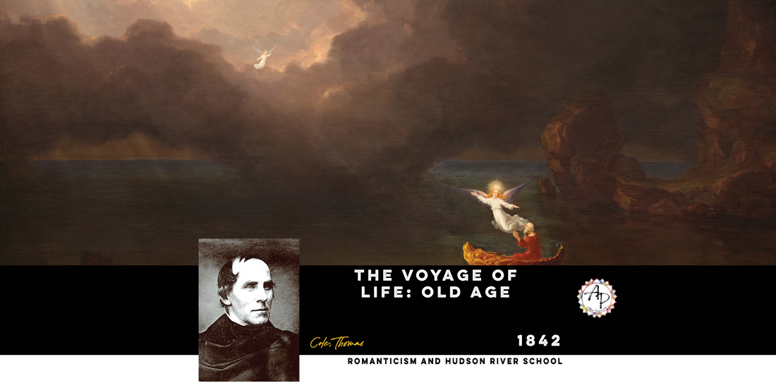 Cole. Thomas - The Voyage of Life: Old Age (1842)