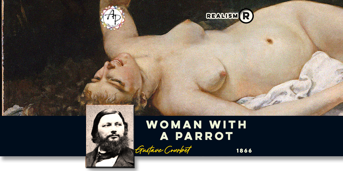 Courbet, Gustave - Woman with a Parrot (1866)