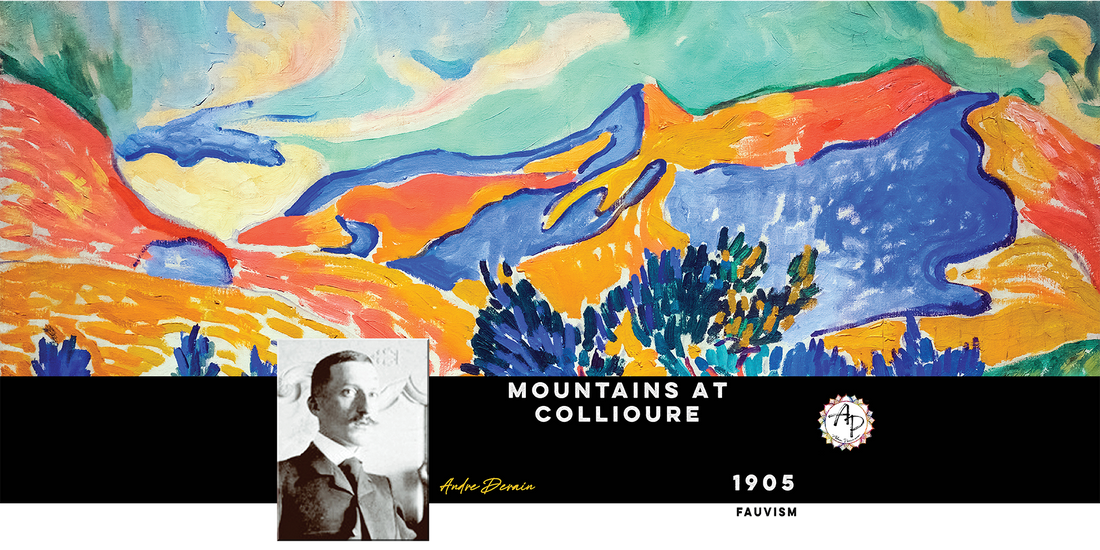 Header - Derain, André - Mountains at Collioure (1905)
