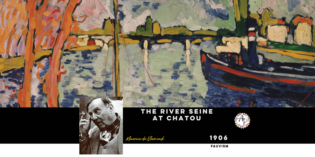 de Vlaminck, Maurice - The River Seine at Chatou (1906)