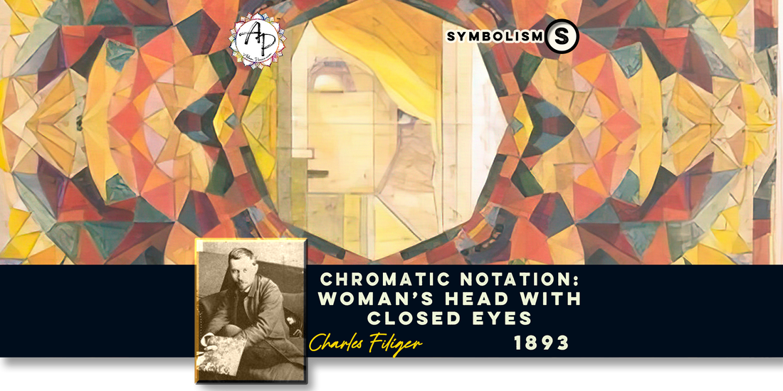 Header - Filiger, Charles - Woman’s Head with Closed Eyes (1893)