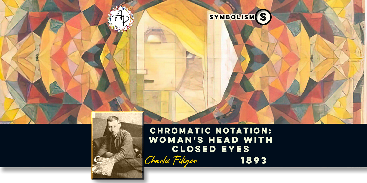 Header - Filiger, Charles - Woman’s Head with Closed Eyes (1893)