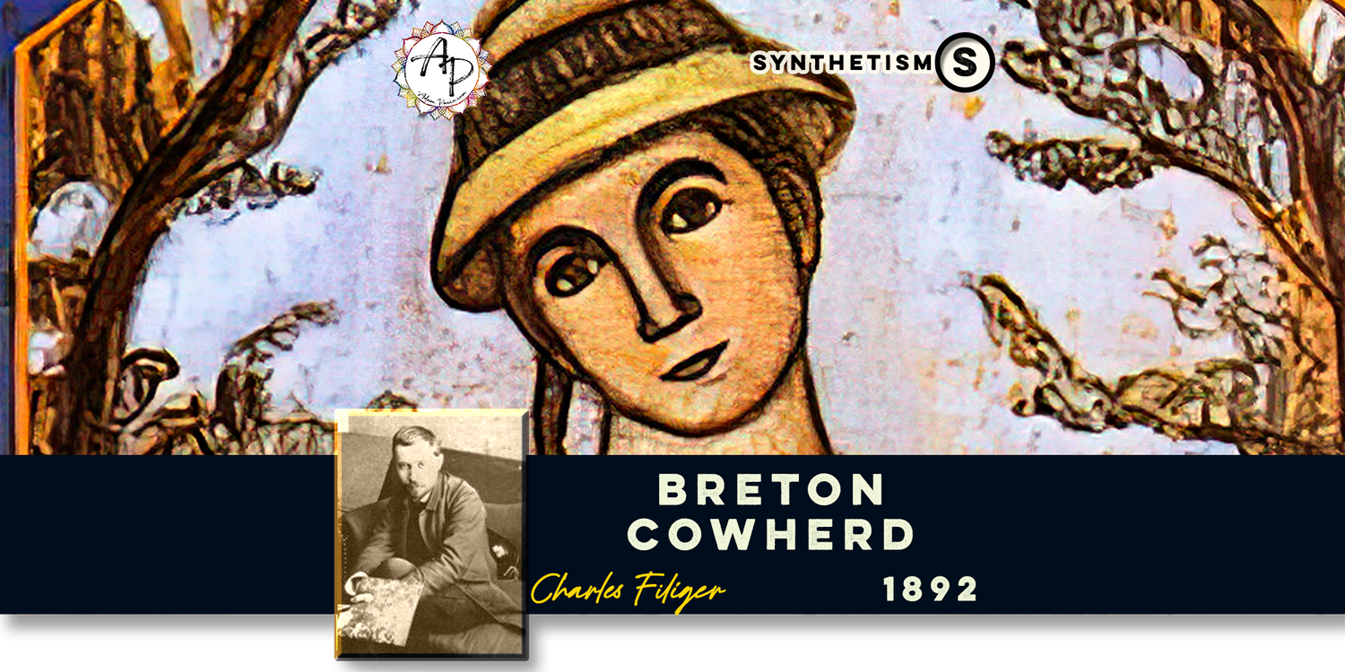 Header - Filiger, Charles - Breton Cowherd (1892)