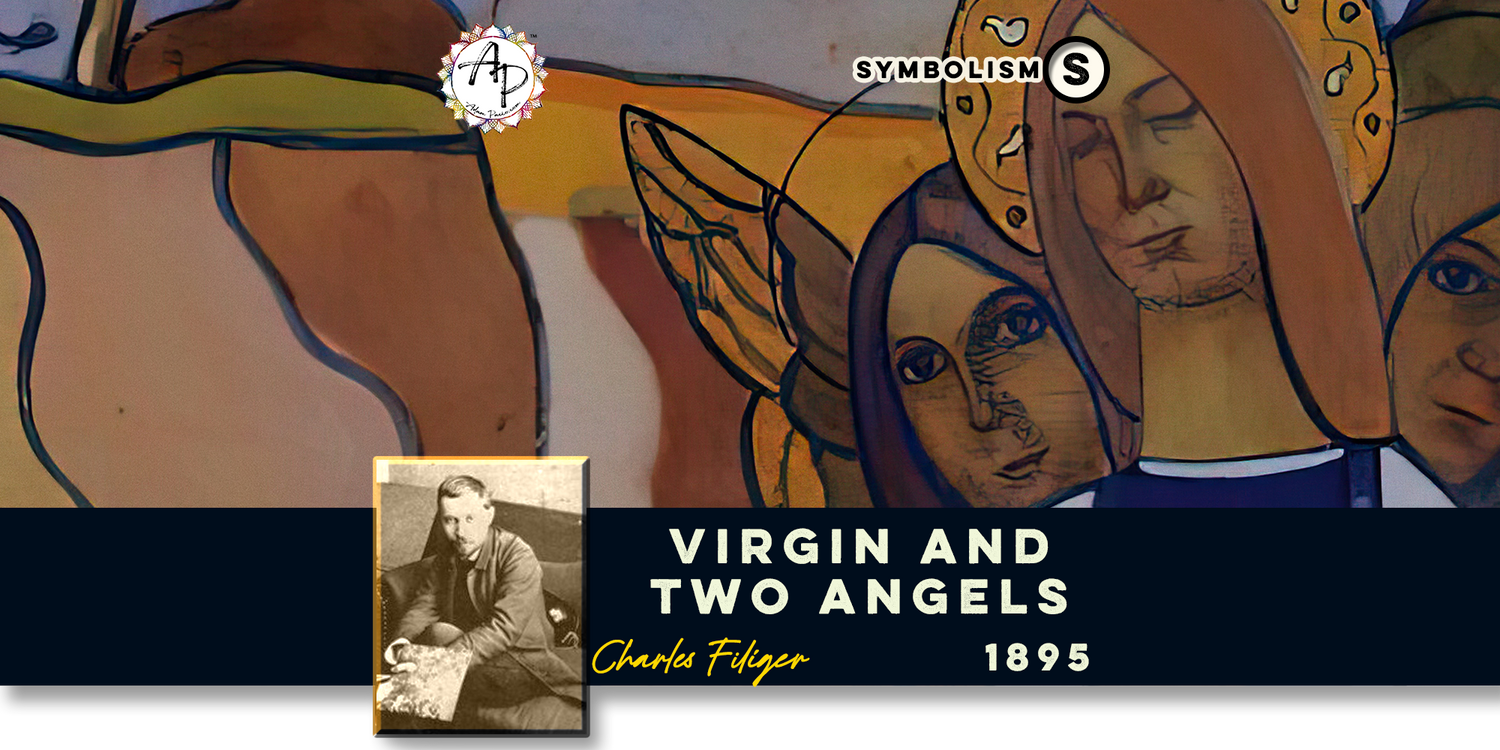 Header - Filiger, Charles - Virgin and Two Angels (1895)