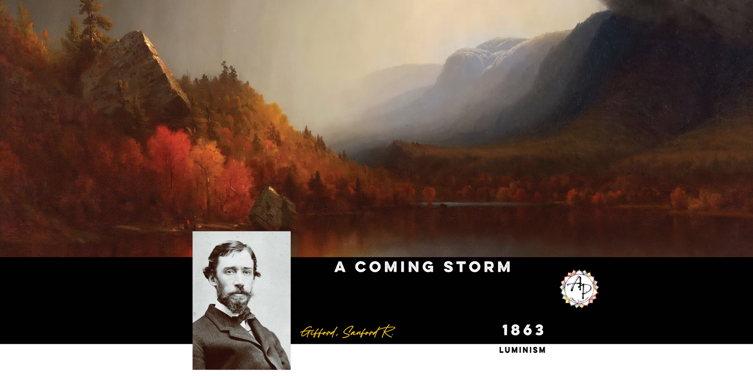 Gifford, Sanford Robinson - A Coming Storm (1863)