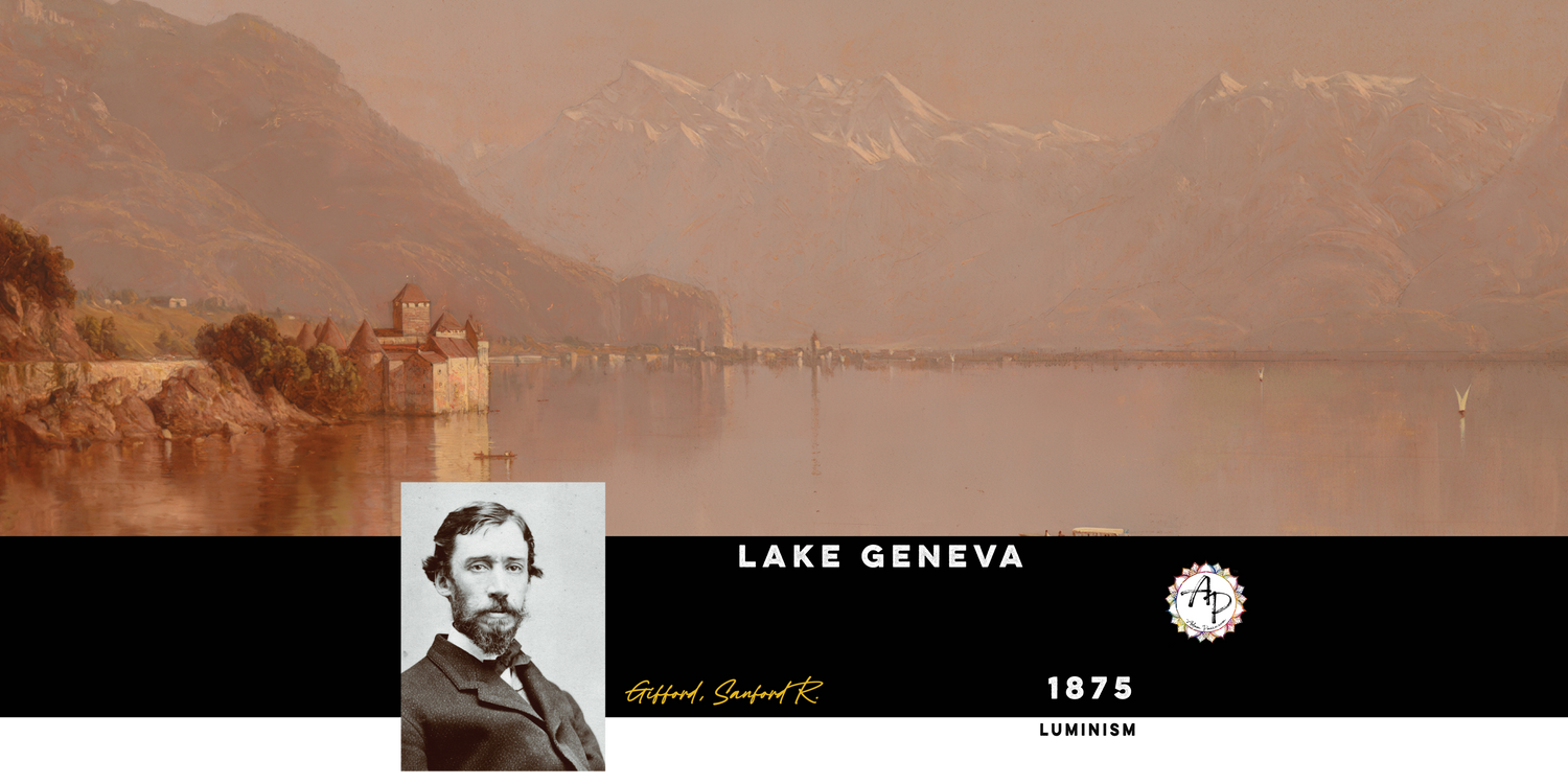 Gifford, Sanford Robinson - Lake Geneva (1875)