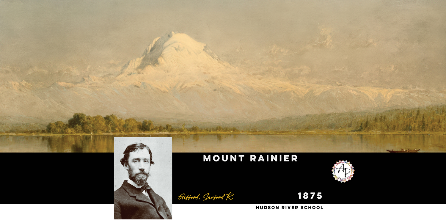 Gifford, Sanford Robinson - Mount Rainier  (1875)