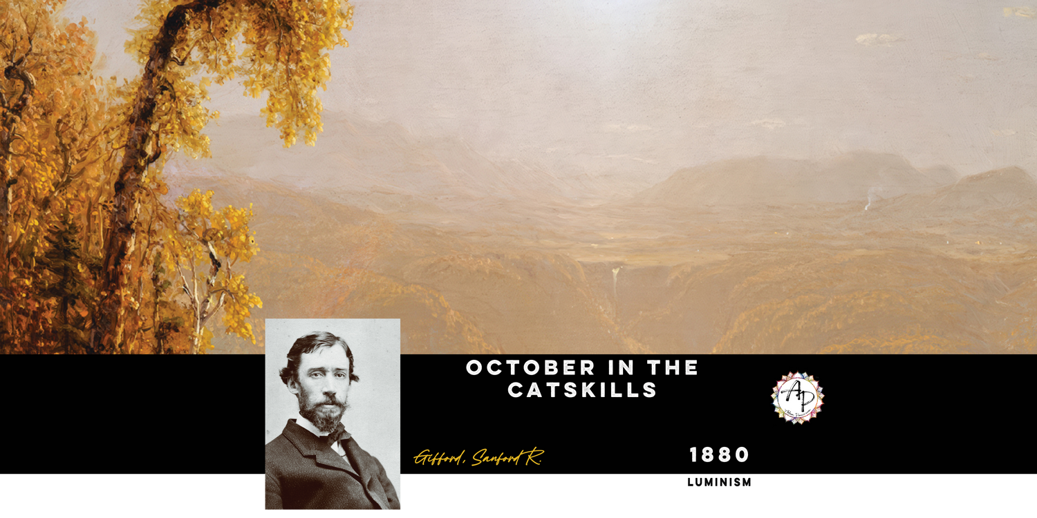 Gifford, Sanford Robinson - October in the Catskills (1880)