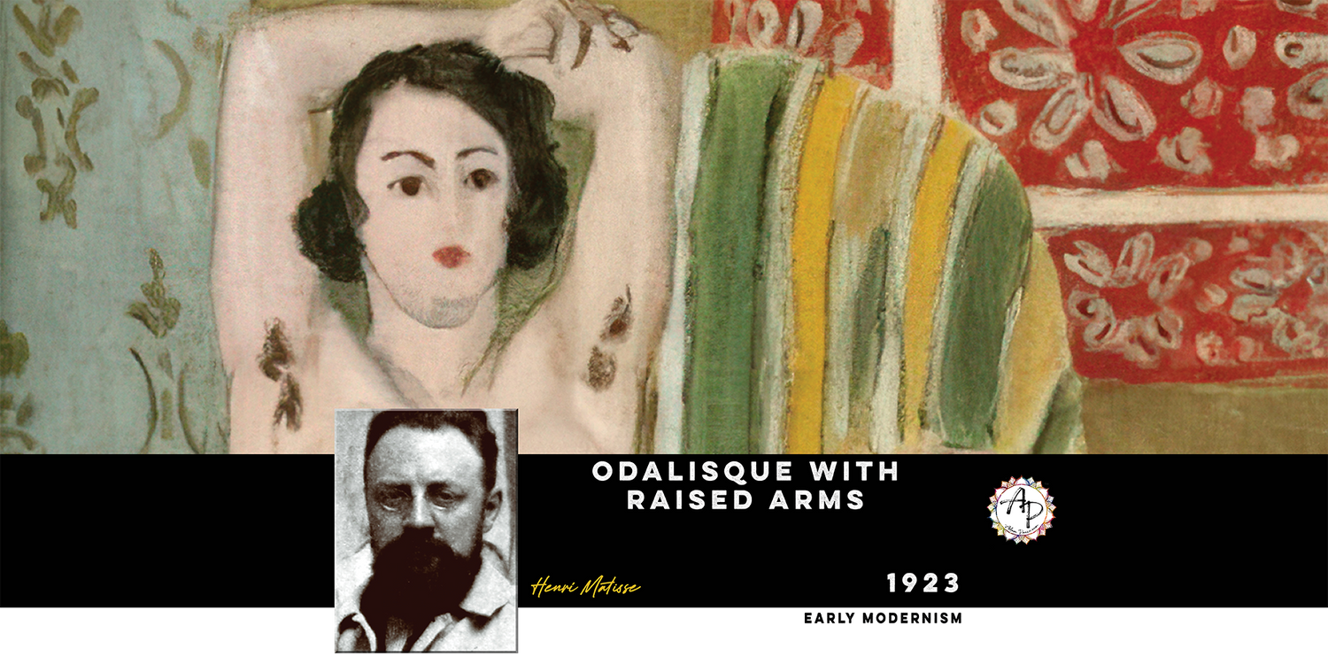 Header - Matisse, Henri - Odalisque with Raised Arms (1923)