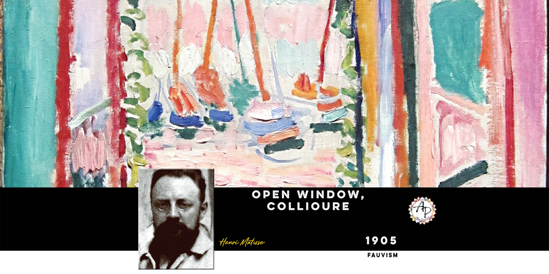 Matisse, Henri - Open Window, Collioure (1905)