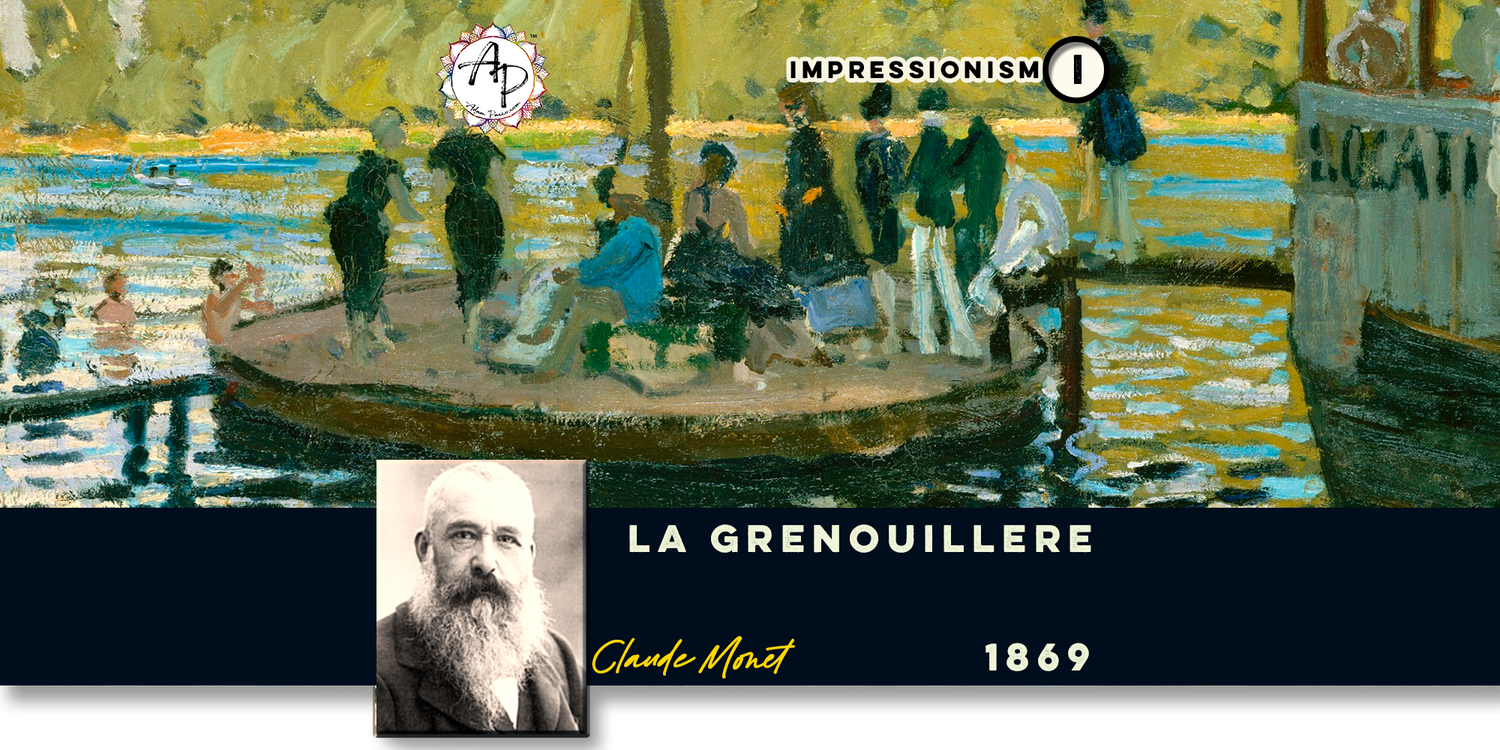 Monet, Claude - "La Grenouillère" (1869)