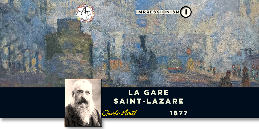 Monet, Claude - The Gare Saint-Lazare (1877)