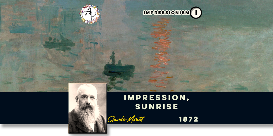 Monet, Claude - Impression, Sunrise (1872)