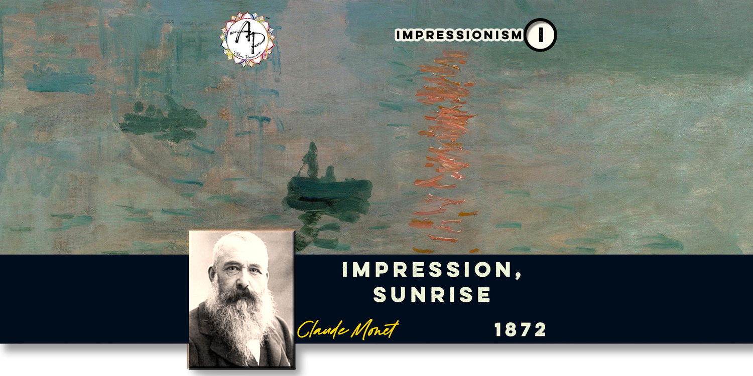 Monet, Claude - Impression, Sunrise (1872)