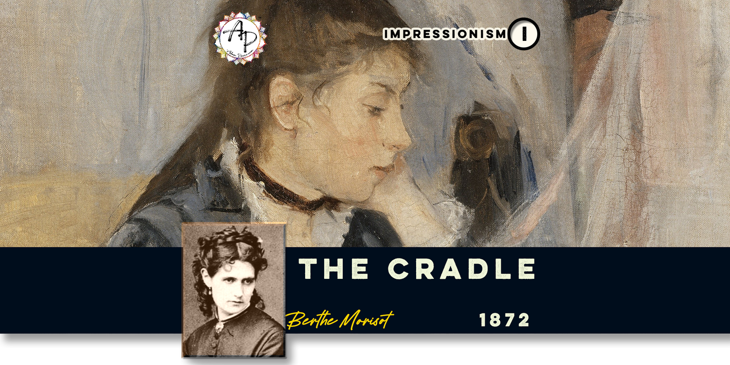 Morisot, Berthe - The Cradle (1872)