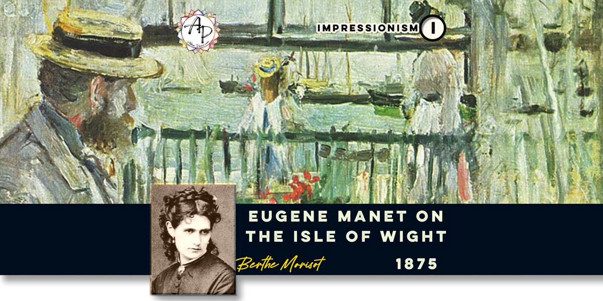 Morisot, Berthe - Eugene Manet in the Isle of Wight (1875)