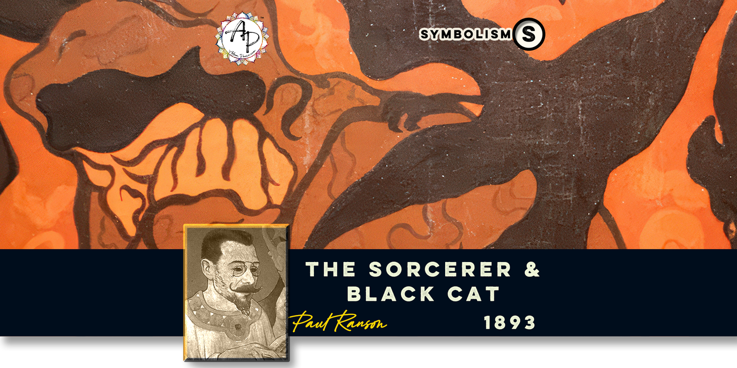 Header - Ranson, Paul - The Sorcerer and Black Cat (1893)