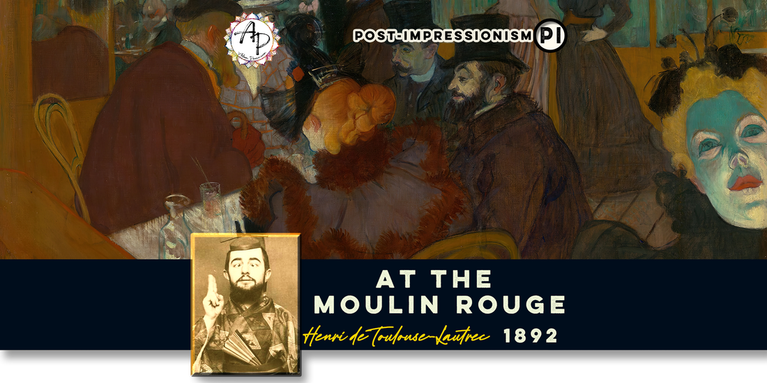 Header - Toulouse-Lautrec, Henri - At the Moulin Rouge (1892)
