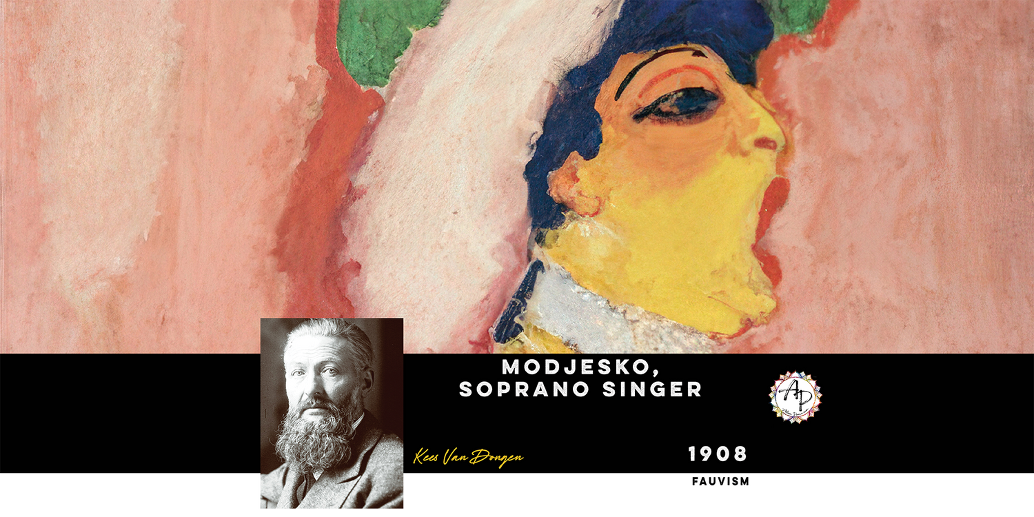 Header - Van Dongen, Kees - Modjesko, Soprano Singer (1908)