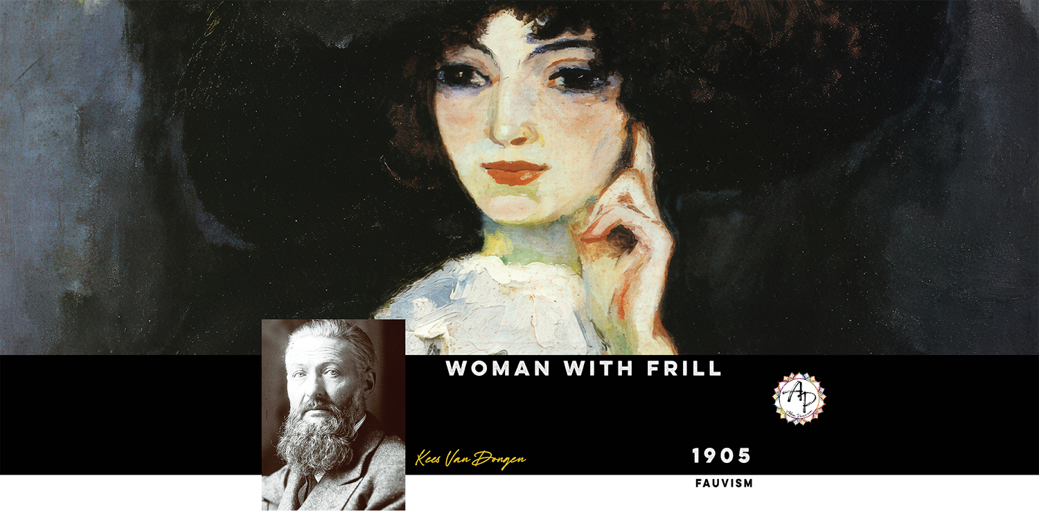 Header - Van Dongen, Kees - Woman with Frill (1905)