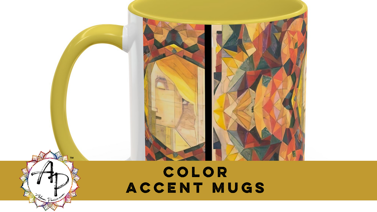 Color Accent Mugs (P392)