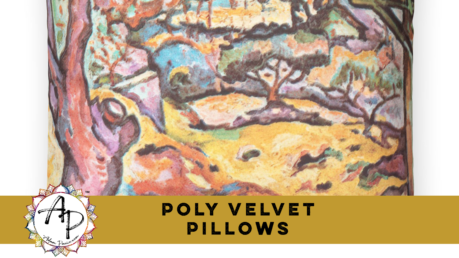 Poly Velvet Pillow (P379)