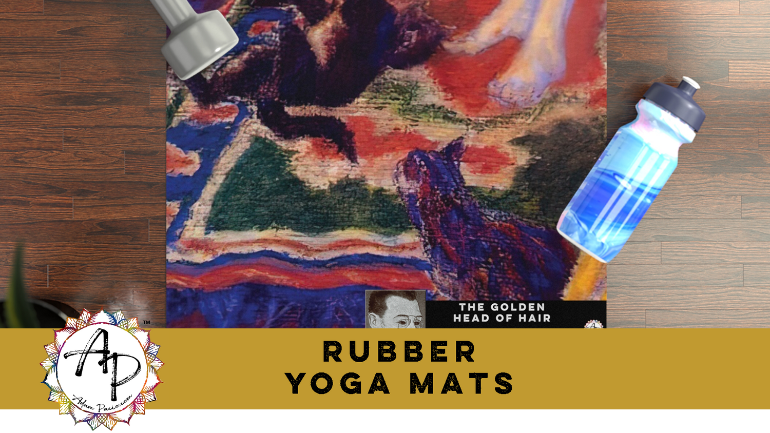 Rubber Yoga Mat (P388)