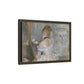 Morisot, Berthe - Woman at Her Toilette (1880) - Matte Canvas, Framed