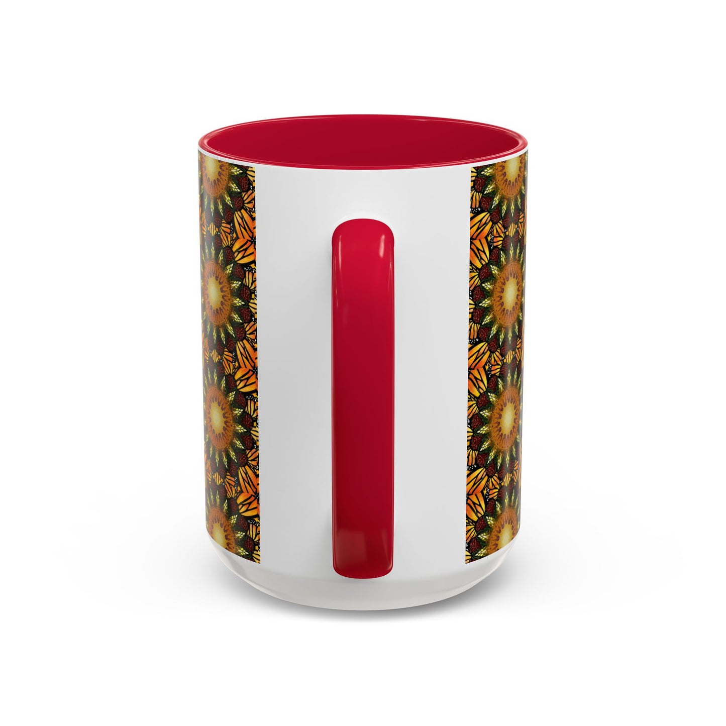 Pacio, Adam - Monarch Butterfly Mandala - Colorful Accent Mugs