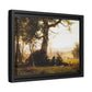 Bierstadt, Albert -  Guerrilla Warfare (1861) - Matte Canvas, Framed