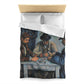 Cézanne, Paul - The Card Players (1892) - Microfiber Duvet Cover