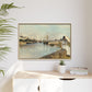 Morisot, Berthe - The Harbor at Lorient (1869) - Matte Canvas, Framed