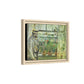 Morisot, Berthe - Eugene Manet on the Isle of Wight (1875) - Matte Canvas, Framed