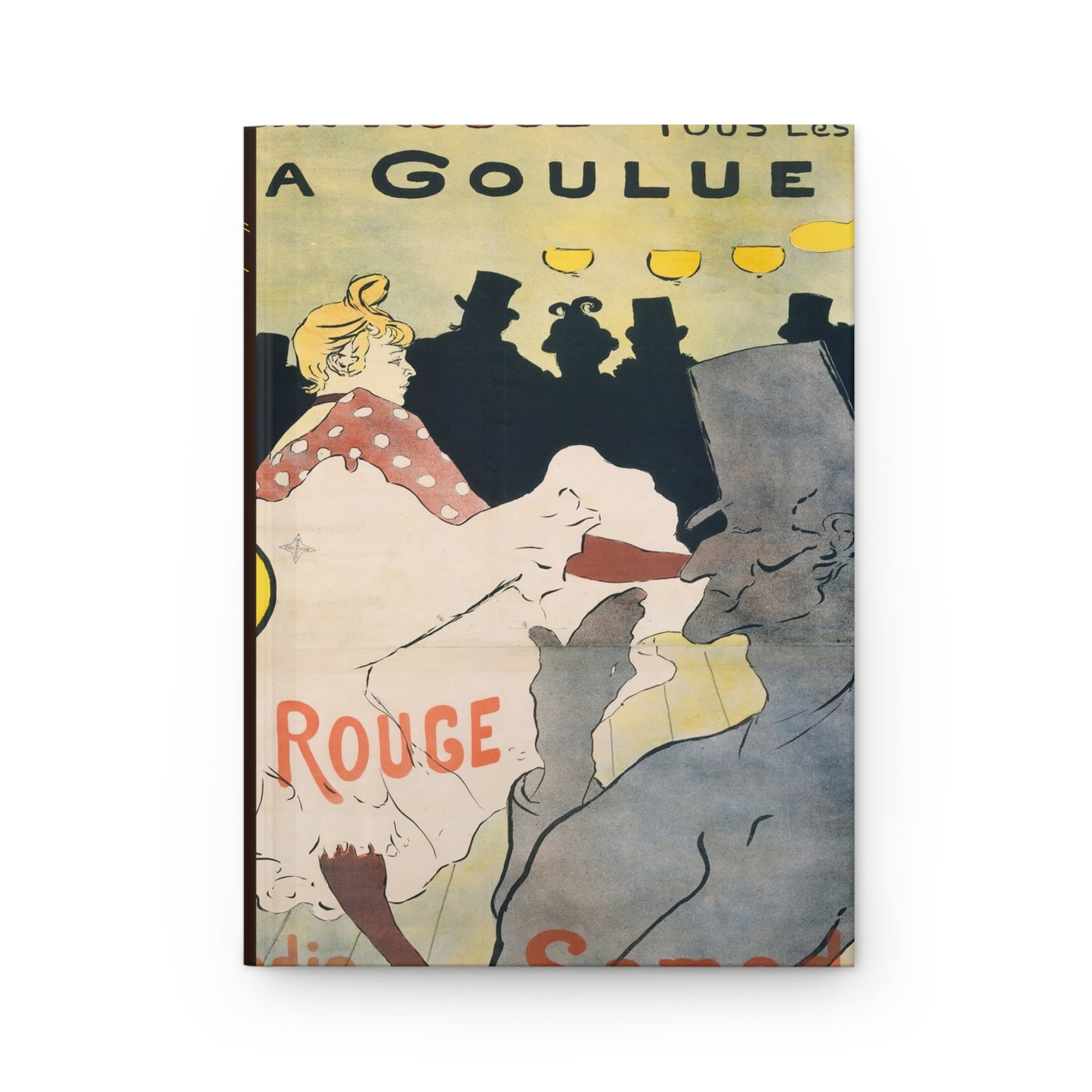 Toulouse-Lautrec, Henri - Moulin Rouge - La Goulue (1891) - Hardcover Journal Matte